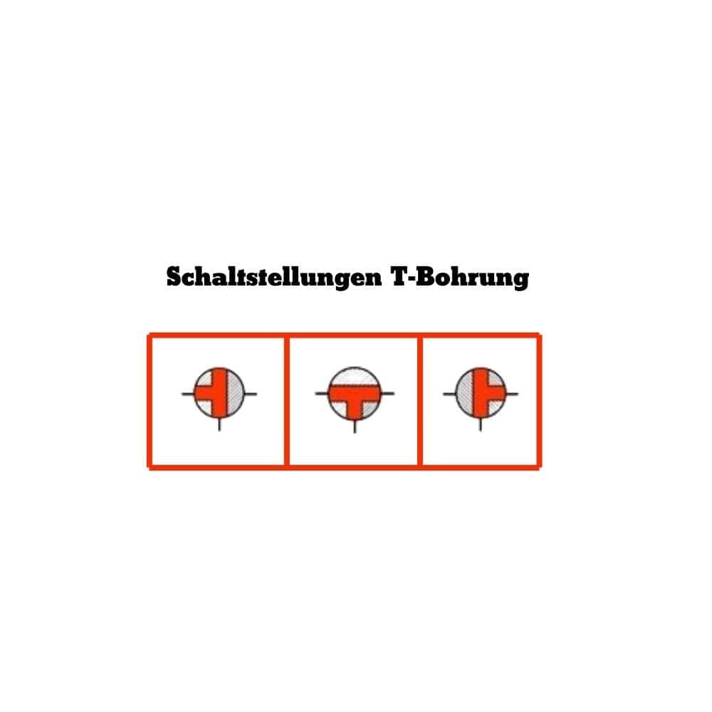 3-Wege-Kugelhahn 3/4"