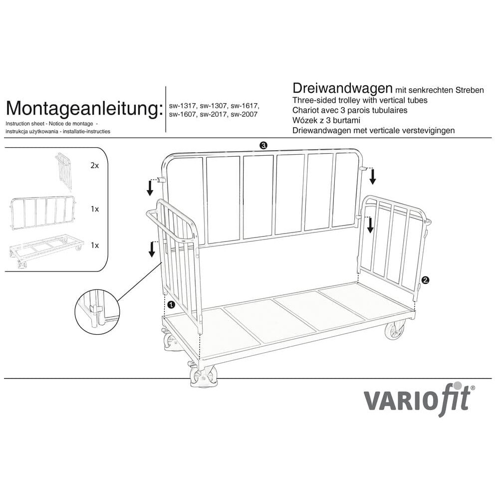 Streben Dreiwandwagen 1200 kg Typ L (EV)