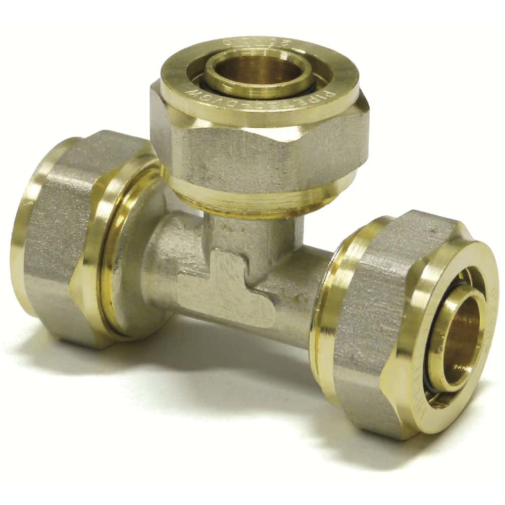 Schraubfitting T-Stück Mitte reduziert 32 x 3 - 26 x 3 - 32 x 3