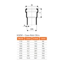 Anschlussdichtung BA-M DN/OD 110 NBR-0