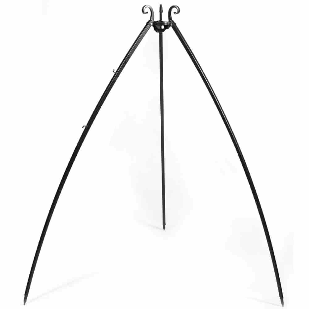 Schwenkgrill 200 cm + Doppelrost aus Edelstahl 70 cm und 40 cm-1