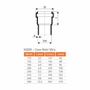 KGEA Abzweig DN/OD 250/200   45 Grad-0