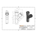 HTsafeEA Abzweig DN/OD 32/32    45 Grad-1