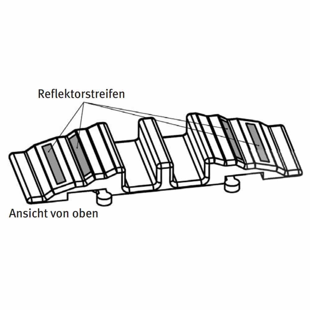 Schlauchbrücke Kabelschutz offen-1