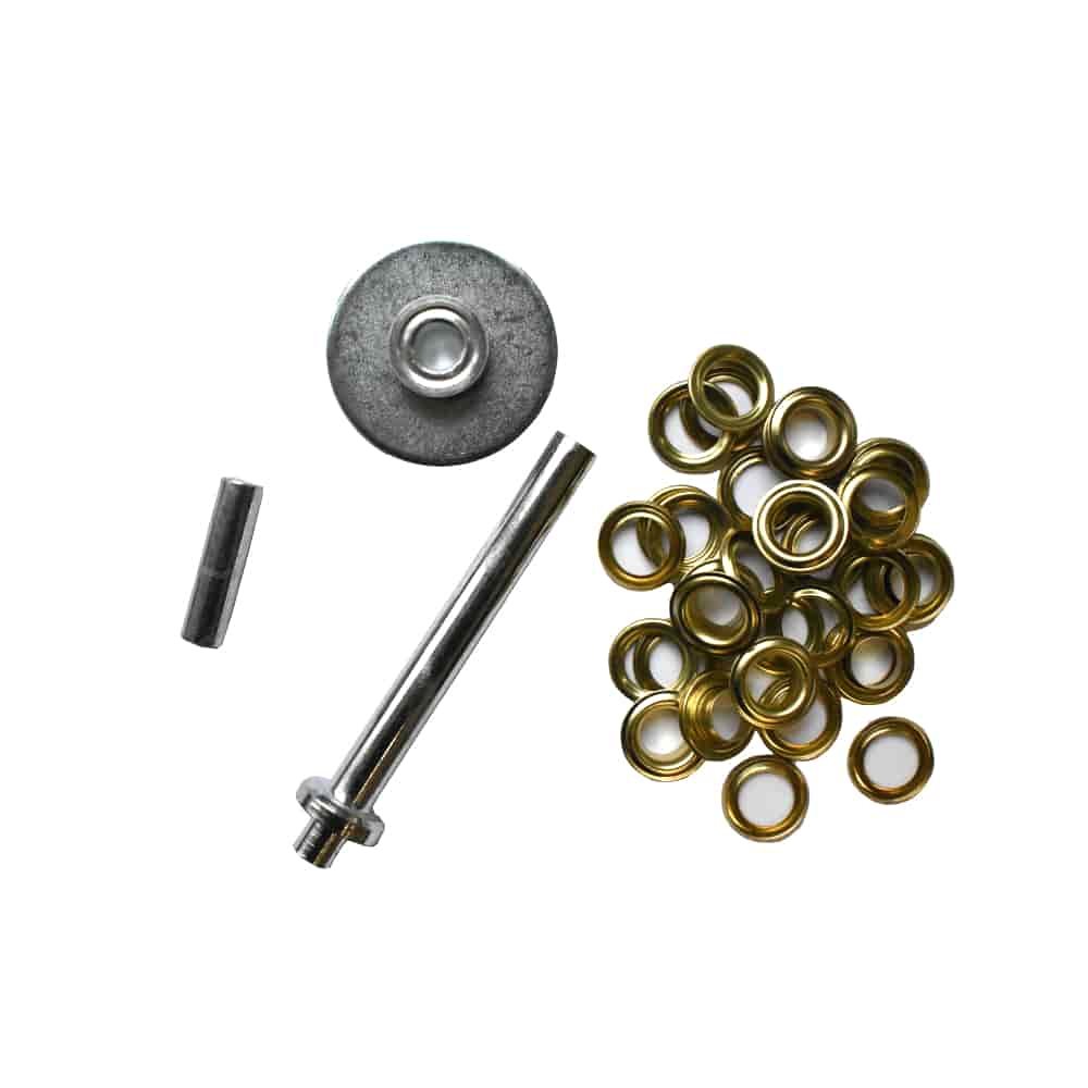 11mm Ösen-Set 15-tlg. mit Stanzwerkzeug