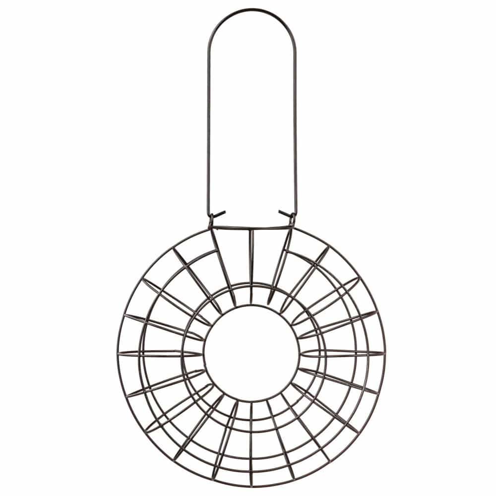 Meisenknödelhalter rund, für 8 Knödel, Metall, schwarz