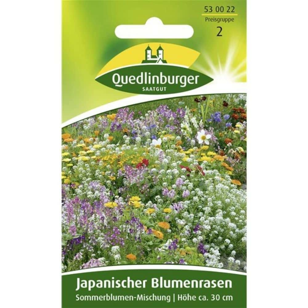 Japanischer Blumenrasen, Sommerblumen-Mischung