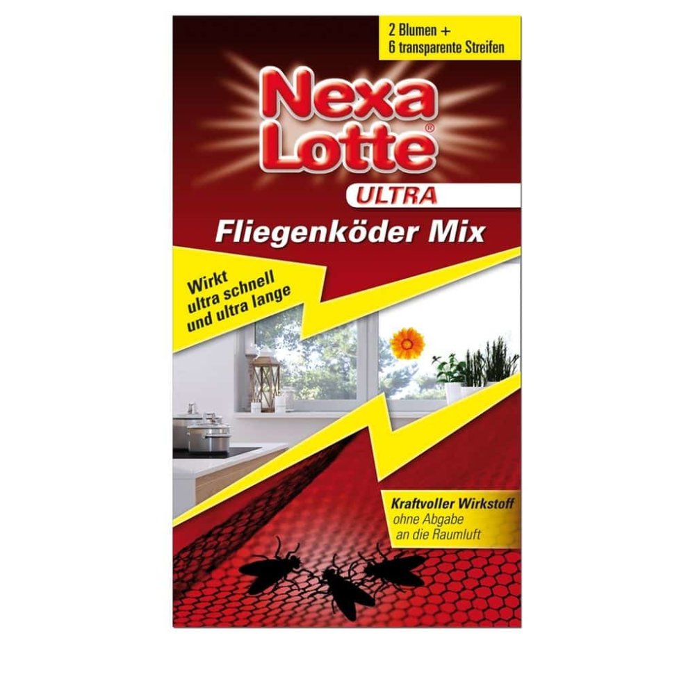 NEXA LOTTE® Ultra Fliegenköder Mix 2 Motivbilder+ 6 Streifen