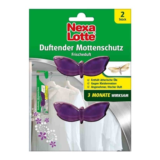 [BONI-3655] NEXA LOTTE® Duftender Mottenschutz Frischeduft 2 Stk.