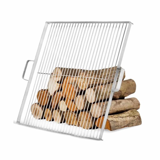 [BONI-C1112266] Grillrost aus Edelstahl 50 x 50 cm für Feuerschale 70 cm