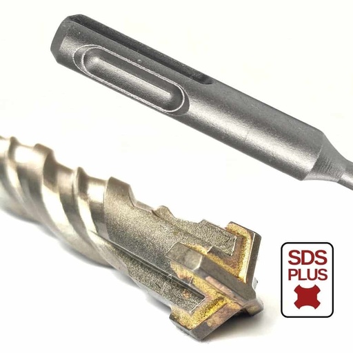 [BONI-42466-014K] Hammerbohrer für SDS-PLUS 4-Schneider Ø 10,0mm x 160mm Länge