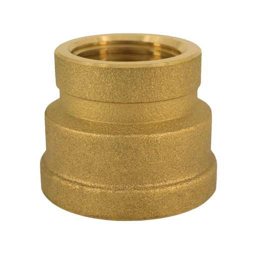 [BONI-42370K] Gewindefitting Messing Muffe reduziert 3/4" IG x 3/8" IG