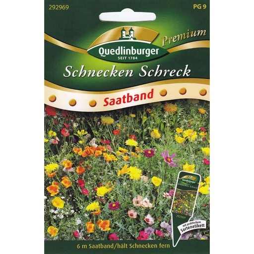 [BONI-292969] Saatband Schnecken Schreck, blühende Mischung