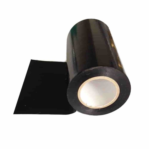 [BONI-7200K] 0,1 x 10m schwarz Siloklebeband Reparaturband UV stabil